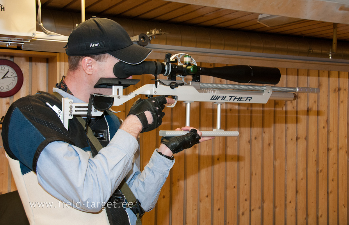 Aron Jalakas, Walther LG 400 FT, Nikko Stirling Diamond 10-50x60, JSB Exact 4.52